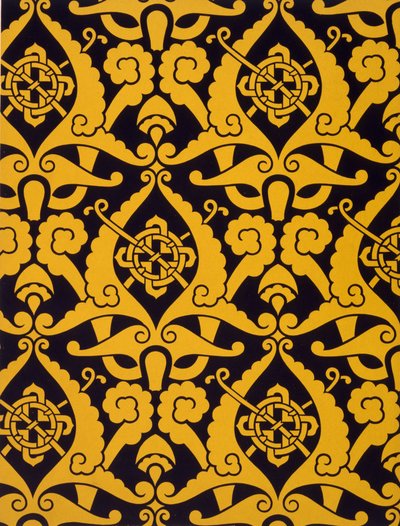 رسم توضيحي من "دراسات في التصميم" بقلم كريستوفر دريسر ، نُشر عام 1876 بواسطة كريستوفر دريسر